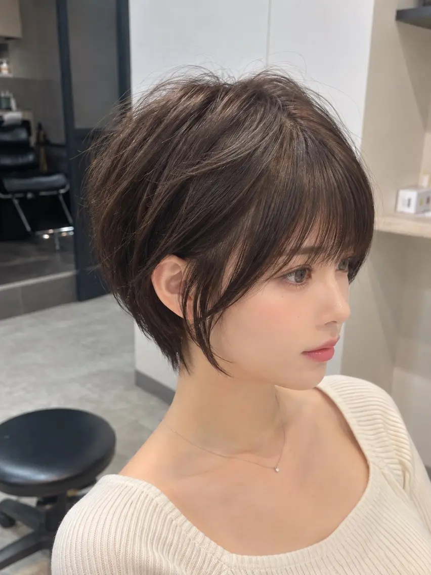 ショート 愛されショート 六本木/佐藤ゆり🎀のヘアスタイル