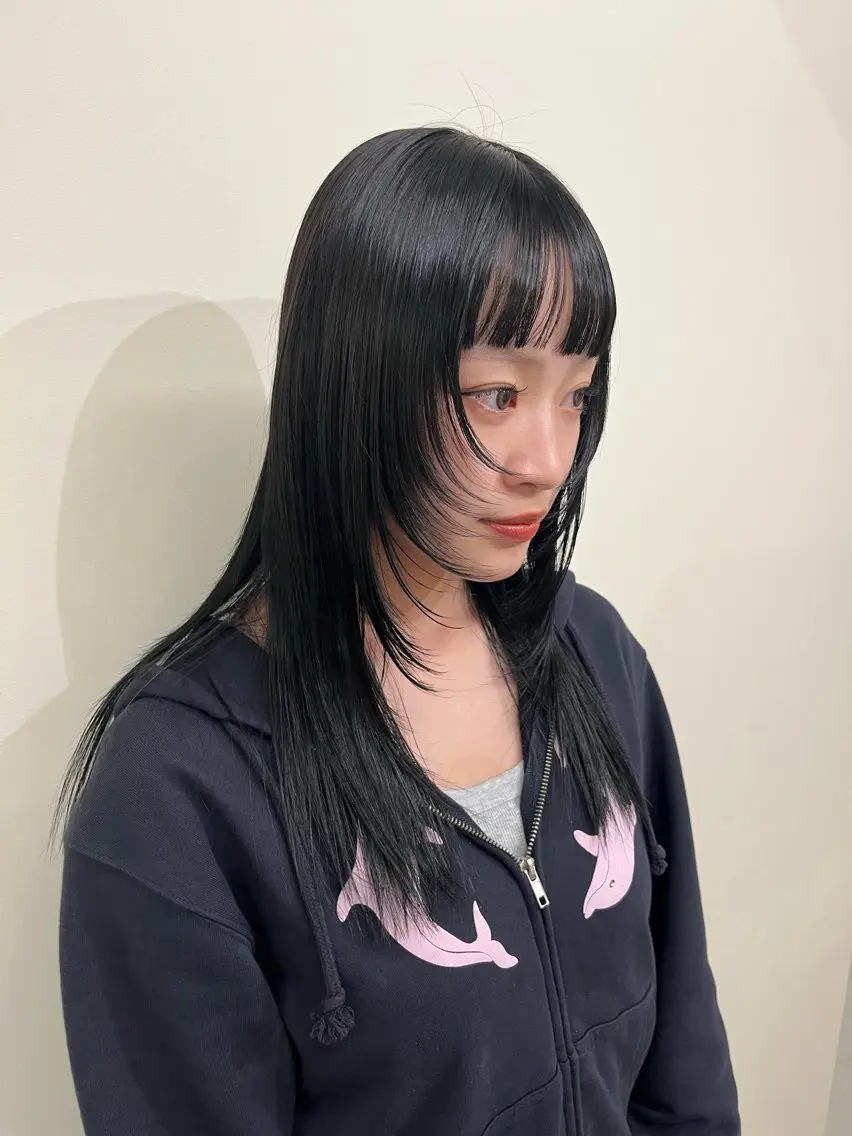 セミロング mao /HUI金山のヘアスタイル