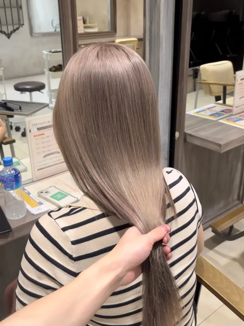 ロング カラー 高槻No.1🇰🇷 韓国ヘア　橋口陽太のヘアスタイル