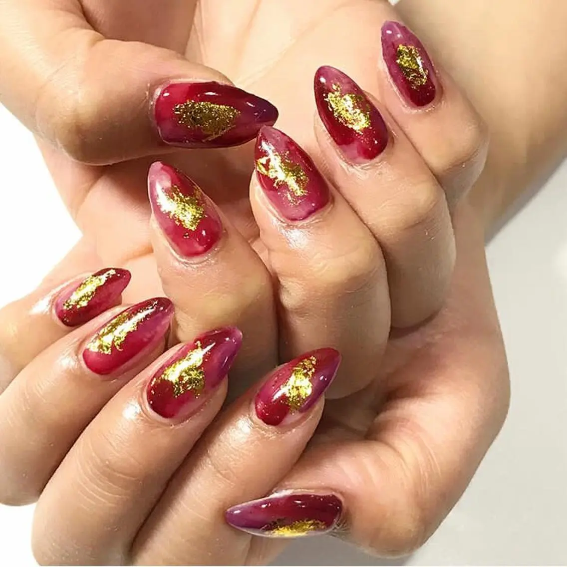 ネイル 渋谷/チップ長さ出し 👑アプレgel-xのネイルデザイン