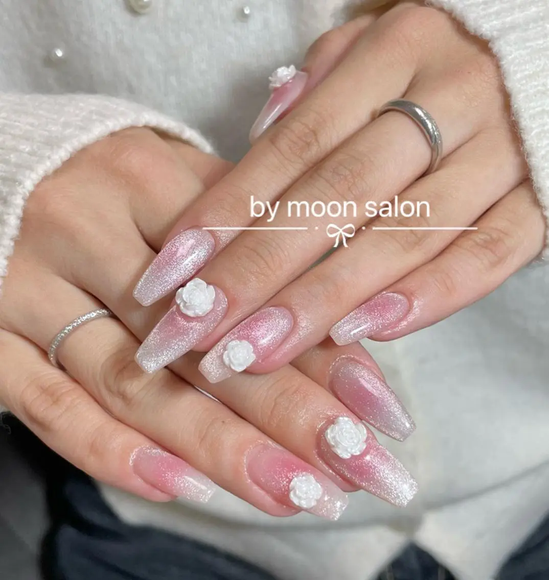 ネイル ハンドネイル ハンドケア 🍑 momo_nailのネイルデザイン