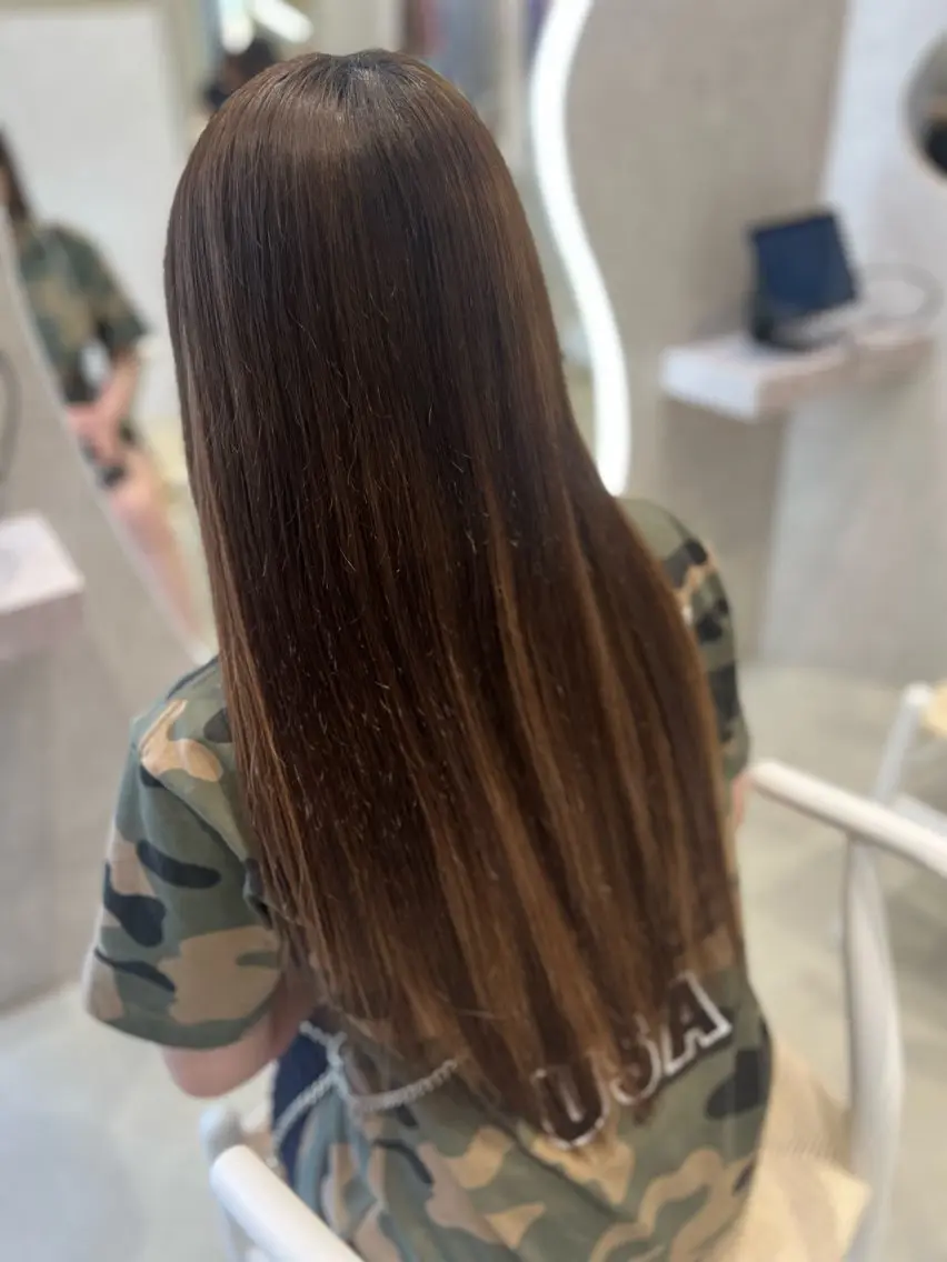エクステ 小池 夏美のヘアスタイル