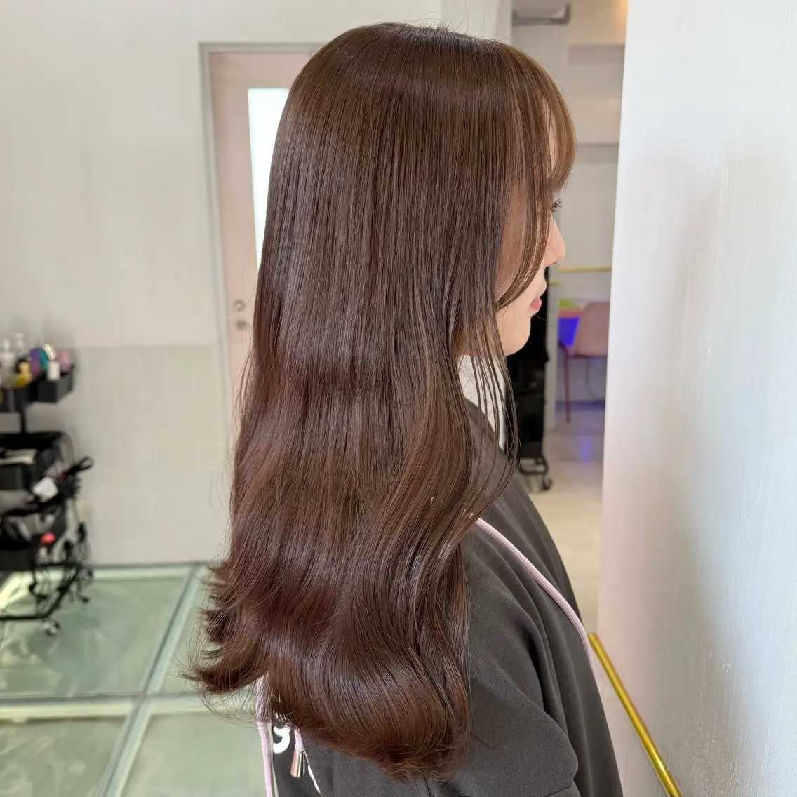 ロング カラー ブリーチ ダブルカラー ブリーチなしカラー 🎀ガーリー/レイヤ ー🎀Mahoのヘアスタイル
