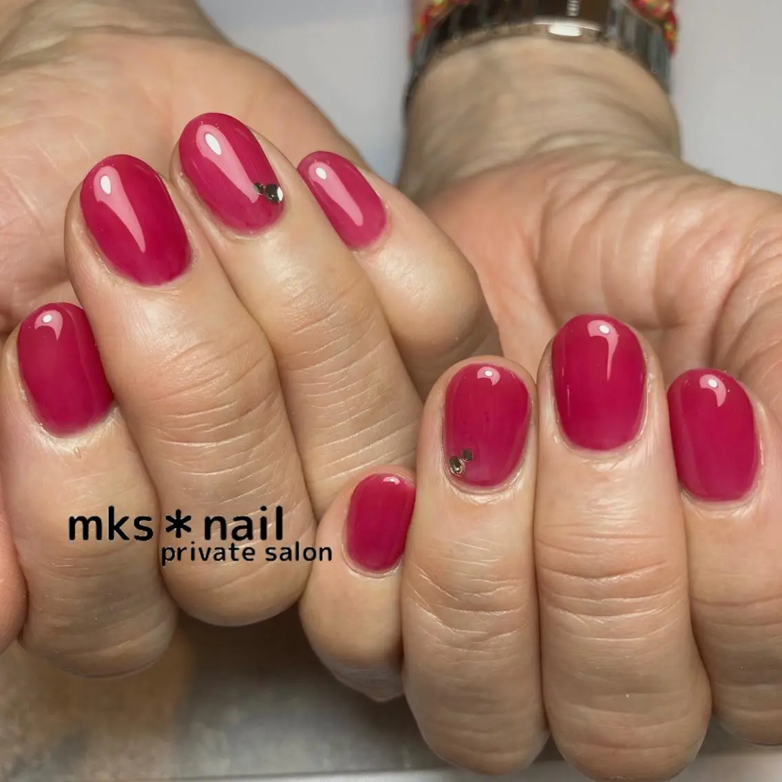 ネイル ハンドネイル mks＊nail //  枚方長尾のネイルデザイン