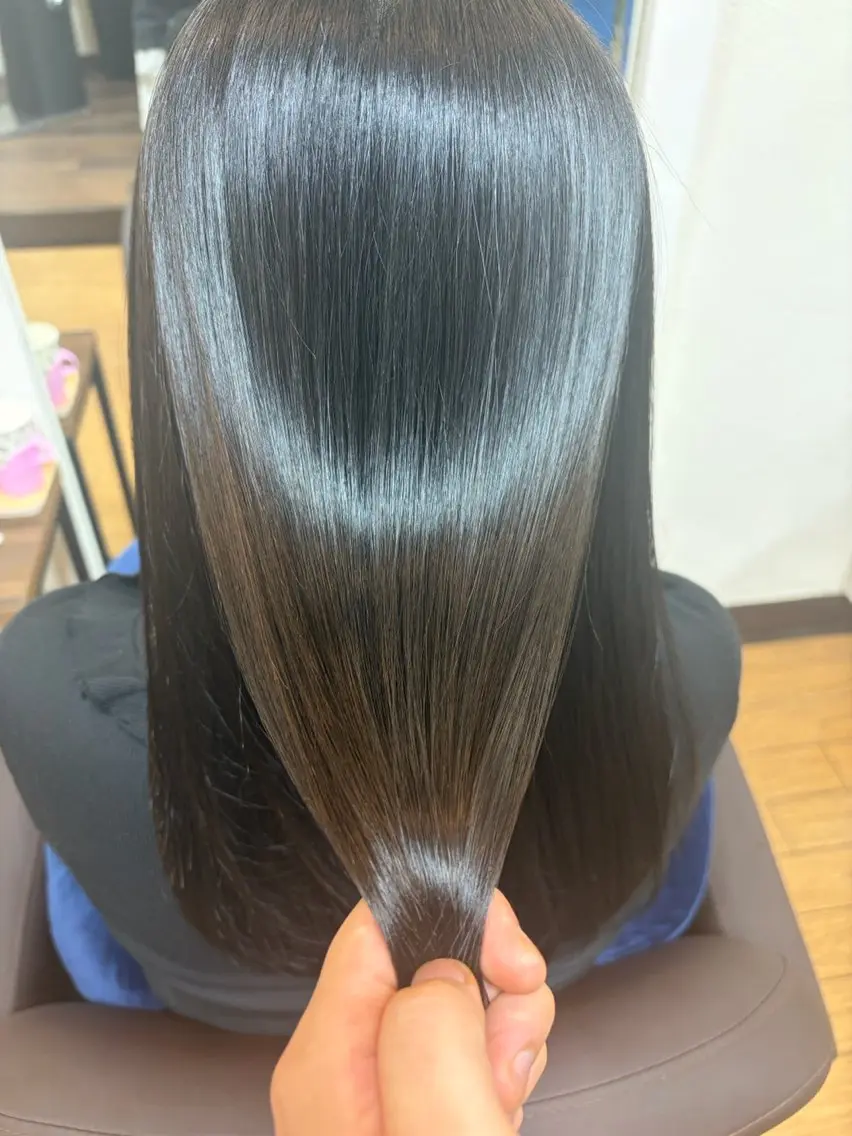ミディアム 髪質改善 トリートメント hair salon Mareのヘアスタイル