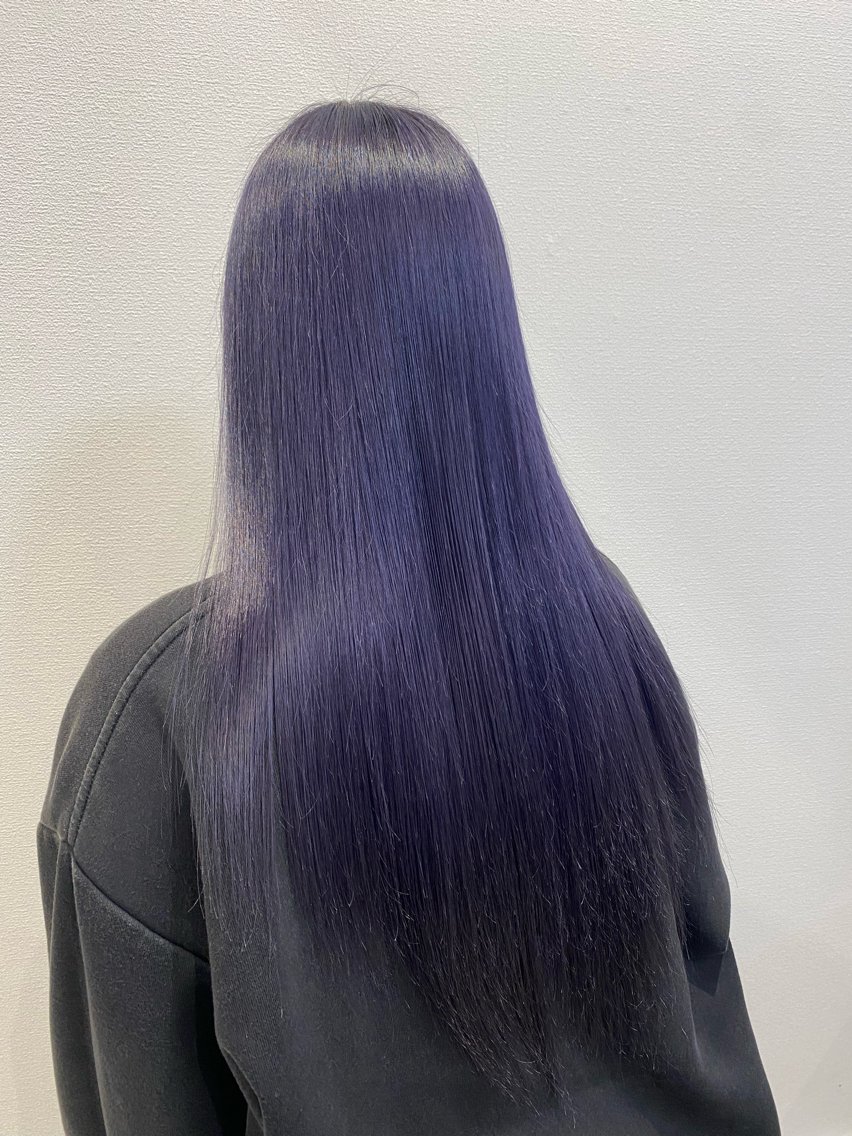 ロング 髪質改善 トリートメント ヘアカラー 長谷部 里美のヘアスタイル