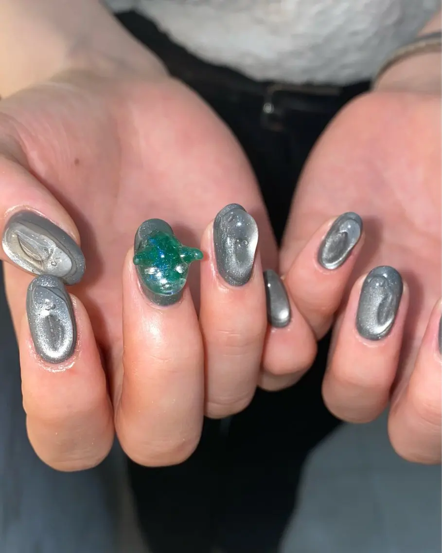 ネイル nano/きもかわ nail🐬🫧のネイルデザイン