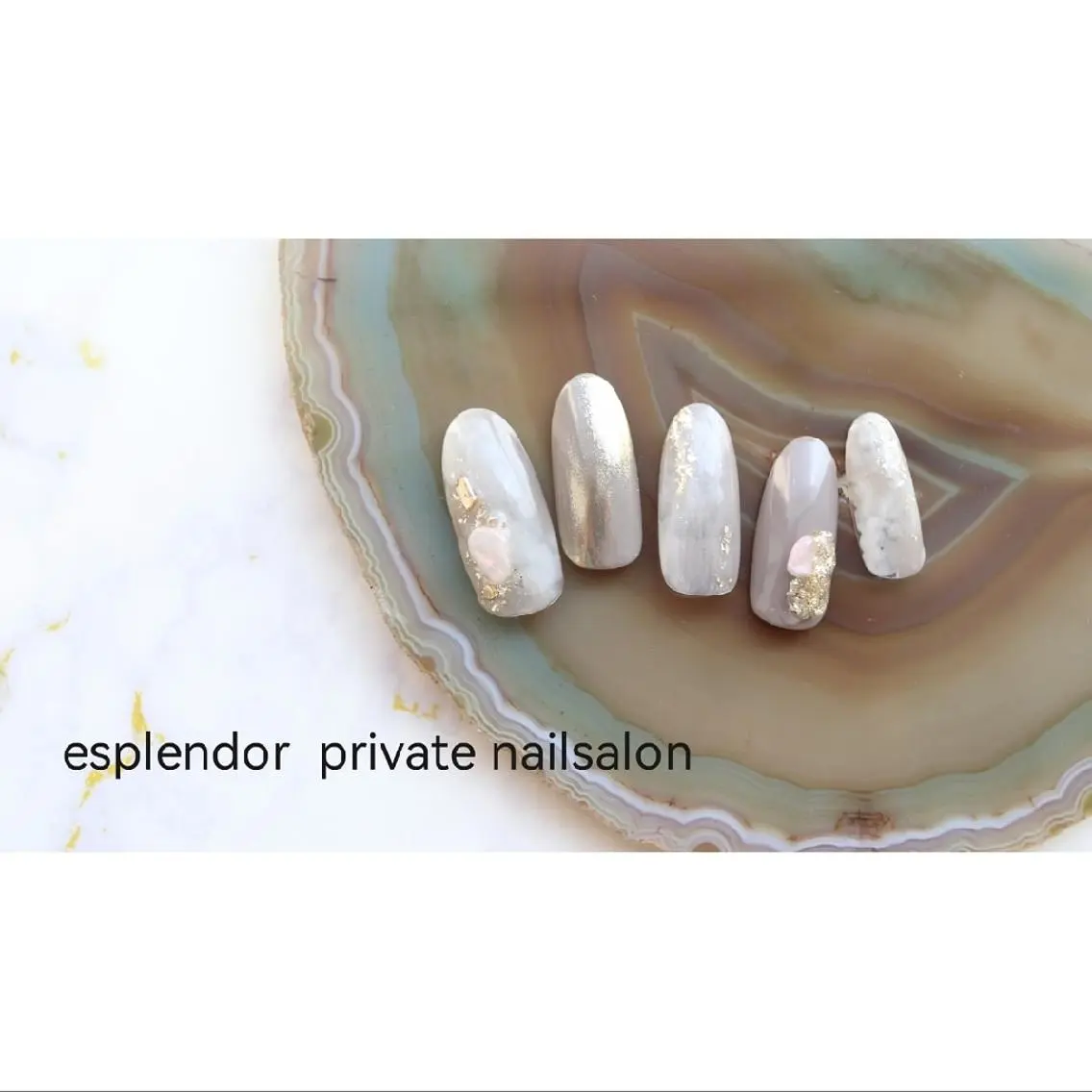 ネイル ニュアンスネイル esplendor  小野寺のネイルデザイン