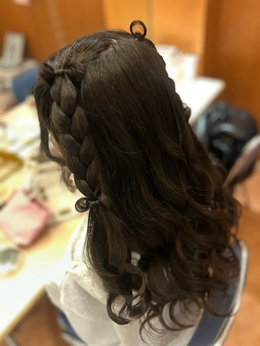 ロング 永澤 一輝のヘアスタイル