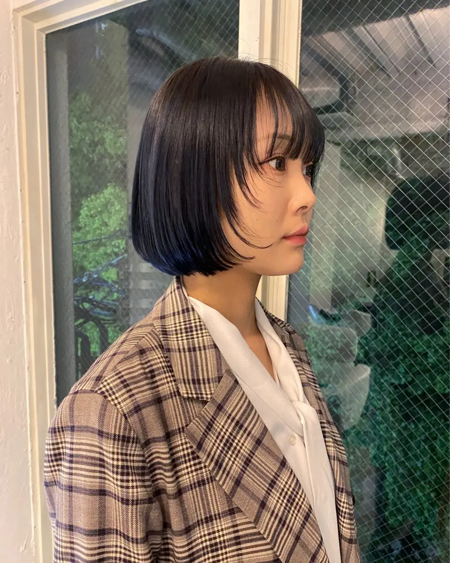ショート カット ヘアカラー ヒラカホ/目黒/ ブリーチ/似合わせのヘアスタイル