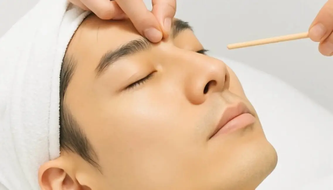 メンズ アイブロウ メンズアイブロウ 眉毛ワックス脱毛 メンズ眉毛 プラスエイトの眉毛・アイブロウイメージ