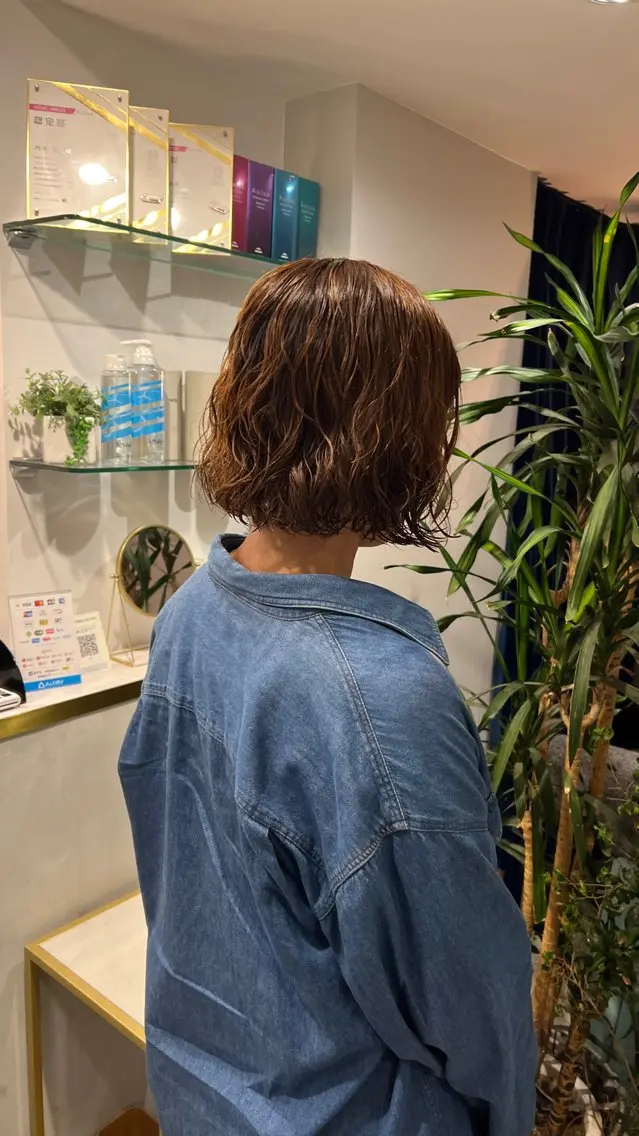 ショート パーマ ☆ HARUKA ☆のヘアスタイル