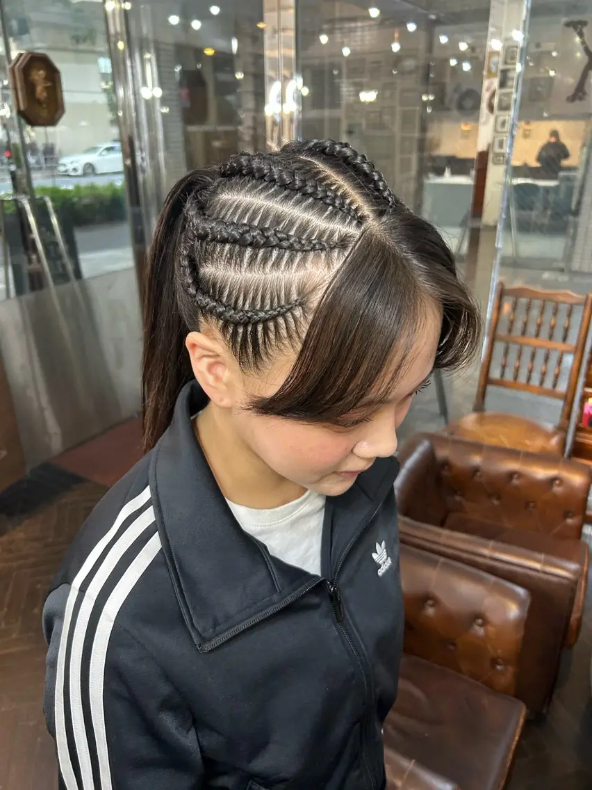 🌈ブリーチ コーンロウ🌈ENOのヘアスタイル