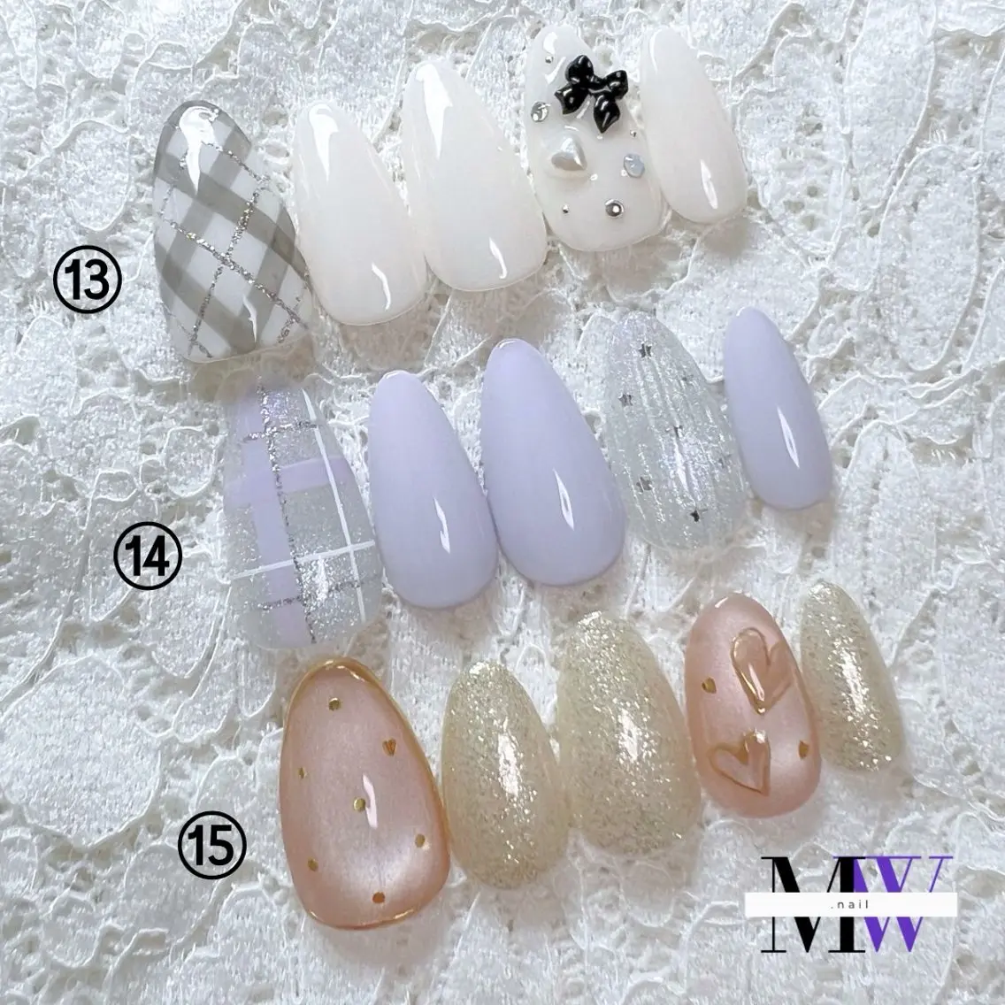 ネイル アートネイル ハンドネイル MW .nailのネイルデザイン