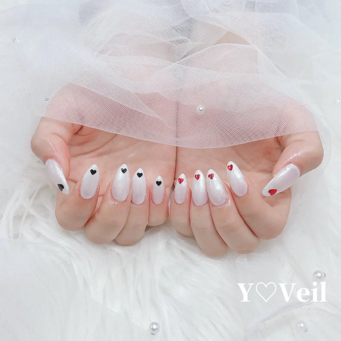 ネイル ハート Y-veil 3号店のネイルデザイン