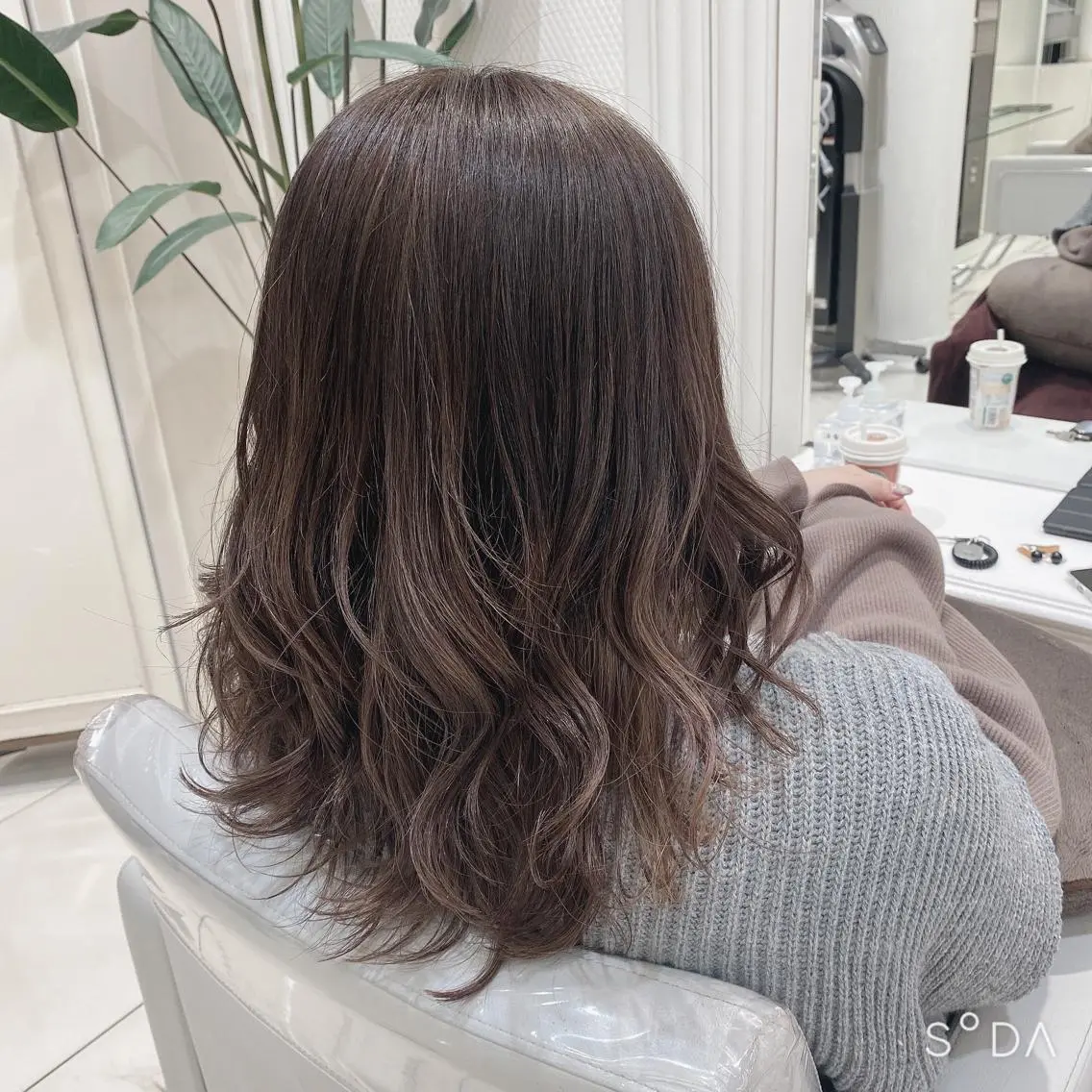 ミディアム カラー 【縮毛矯正特化】 kyokaのヘアスタイル