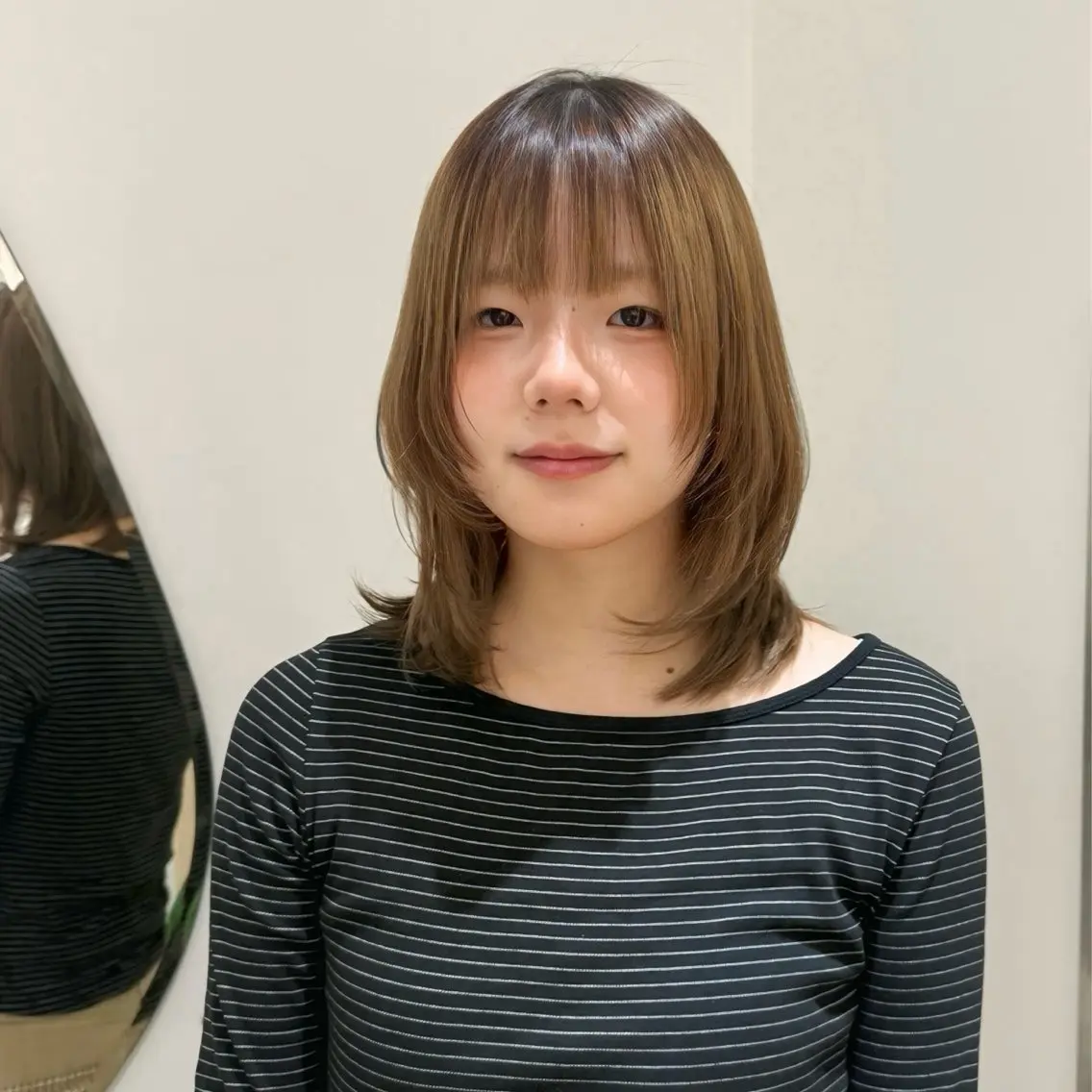 ミディアム カット トリートメント Zina天神🌻 Honokaのヘアスタイル