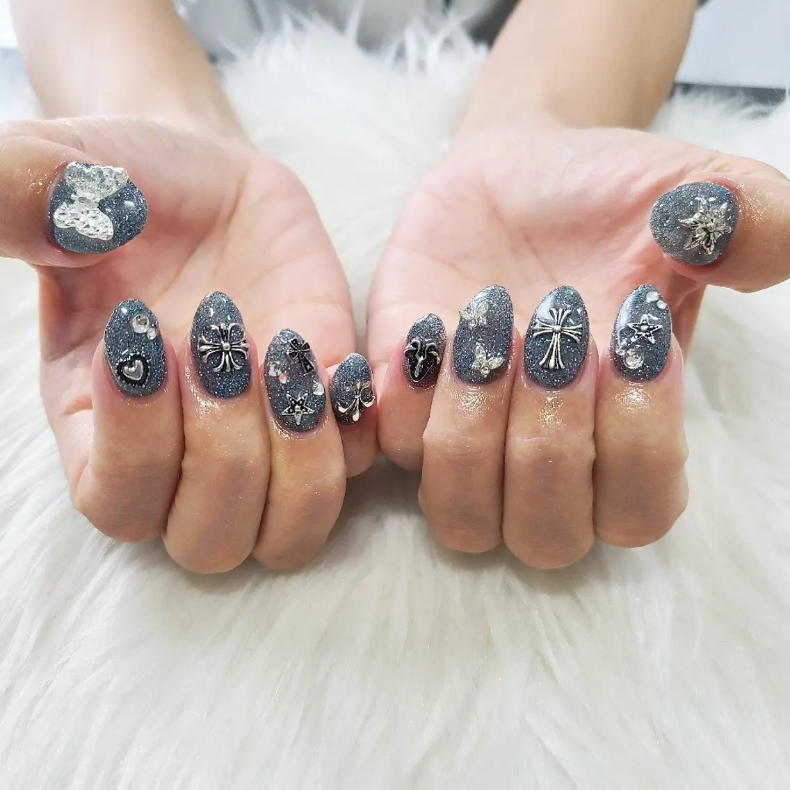 ネイル フラッシュネイル ハンドネイル Lily Eye&Nailのネイルデザイン