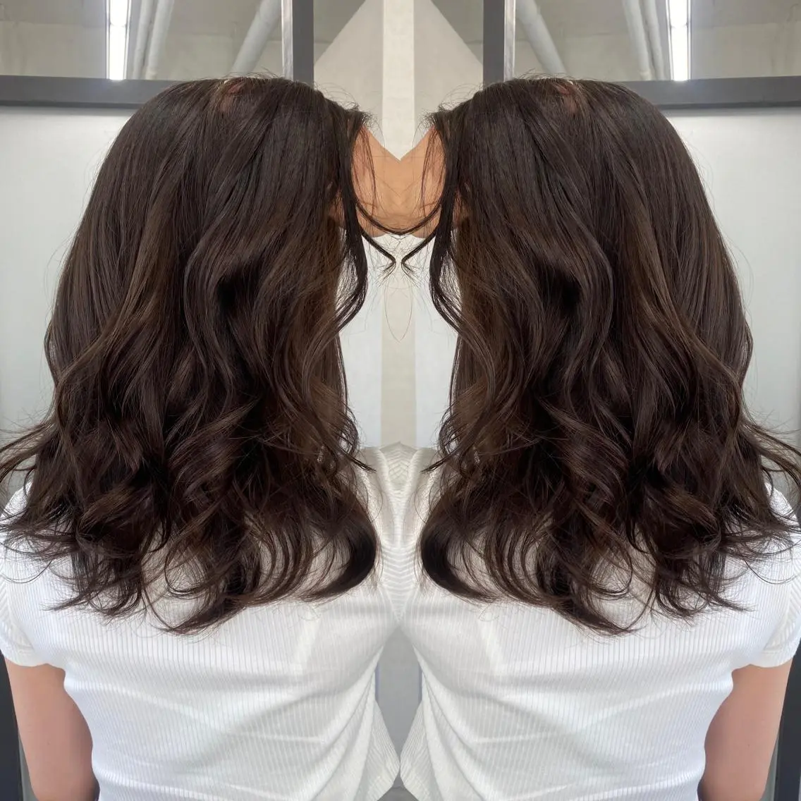 ロング カラー tocca 💜石田愛結💜のヘアスタイル
