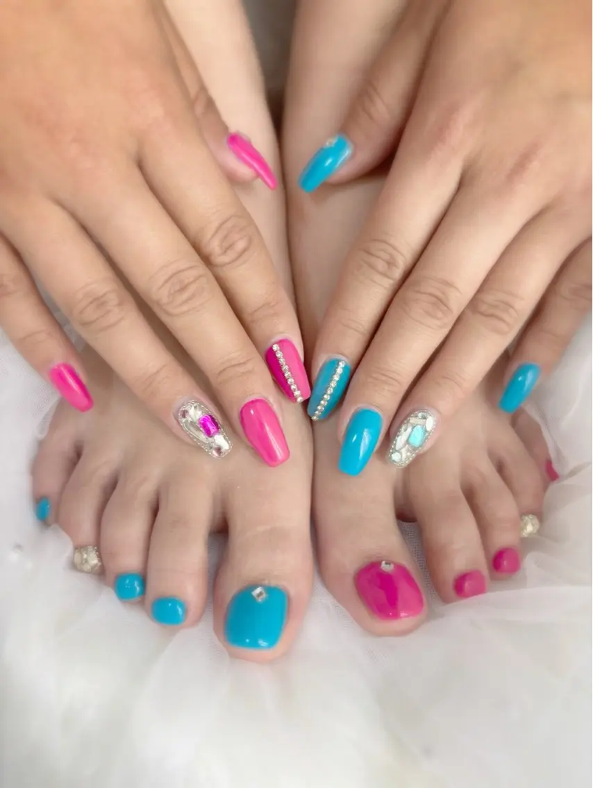 ネイル フットネイル YM nailのネイルデザイン