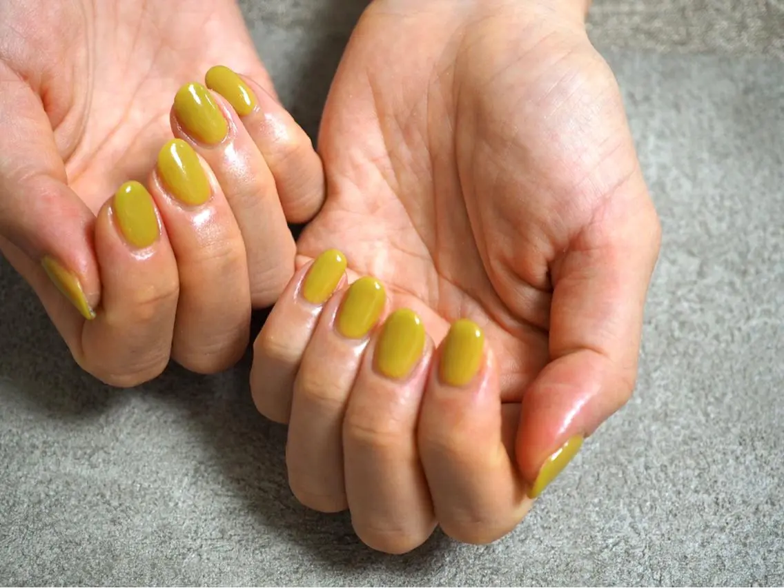 ネイル クリアネイル ピスタチオネイル mogunail &blowのネイルデザイン