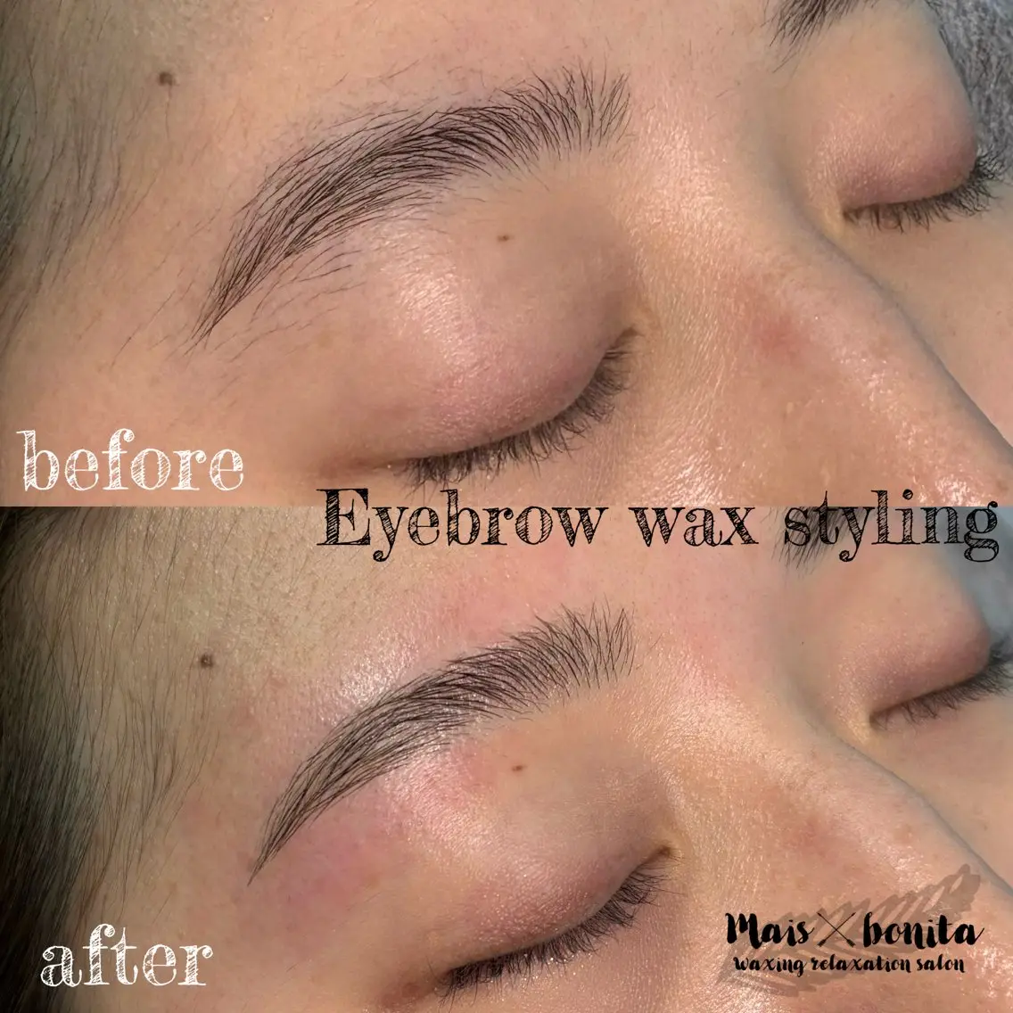 アイブロウ 眉毛ワックス脱毛 脱毛 maisbonita waxingのエステ・リラクイメージ