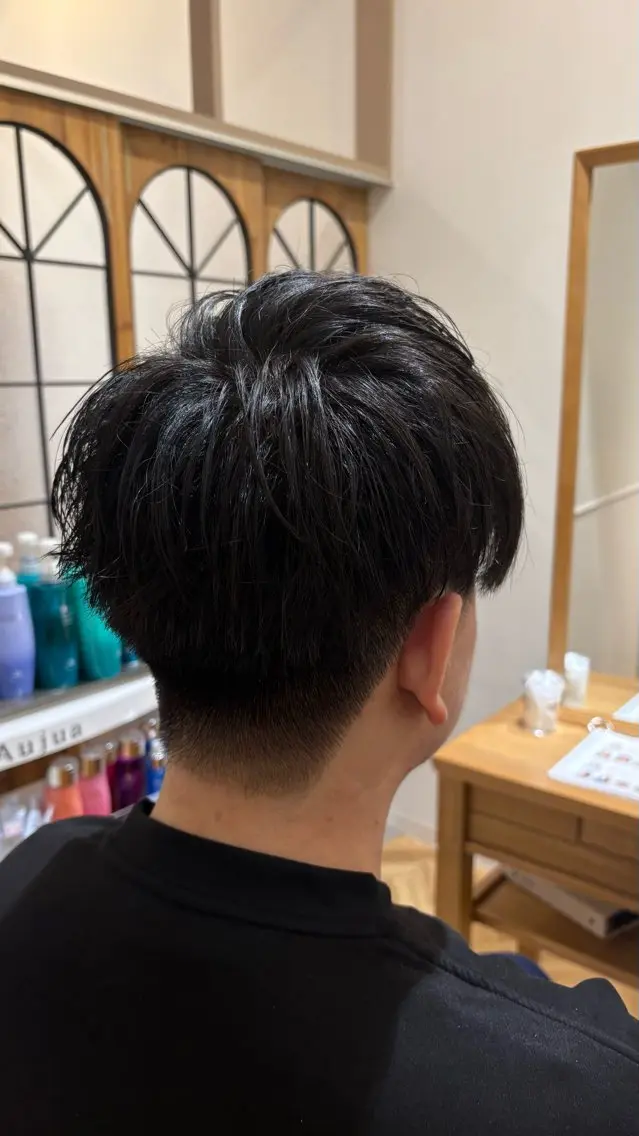 ショート 似合わせ 顔周りYUUGAのヘアスタイル