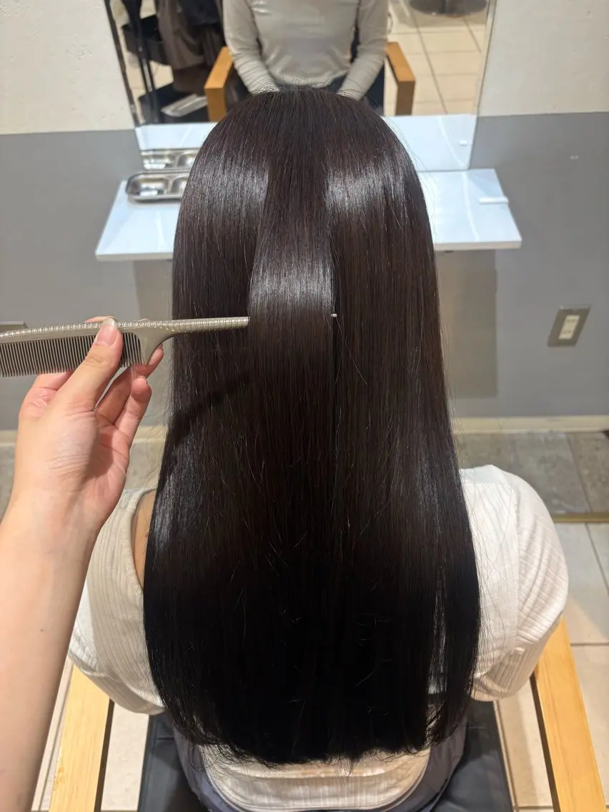 ロング ヘアカラー GiseL六本松/ sawaのヘアスタイル