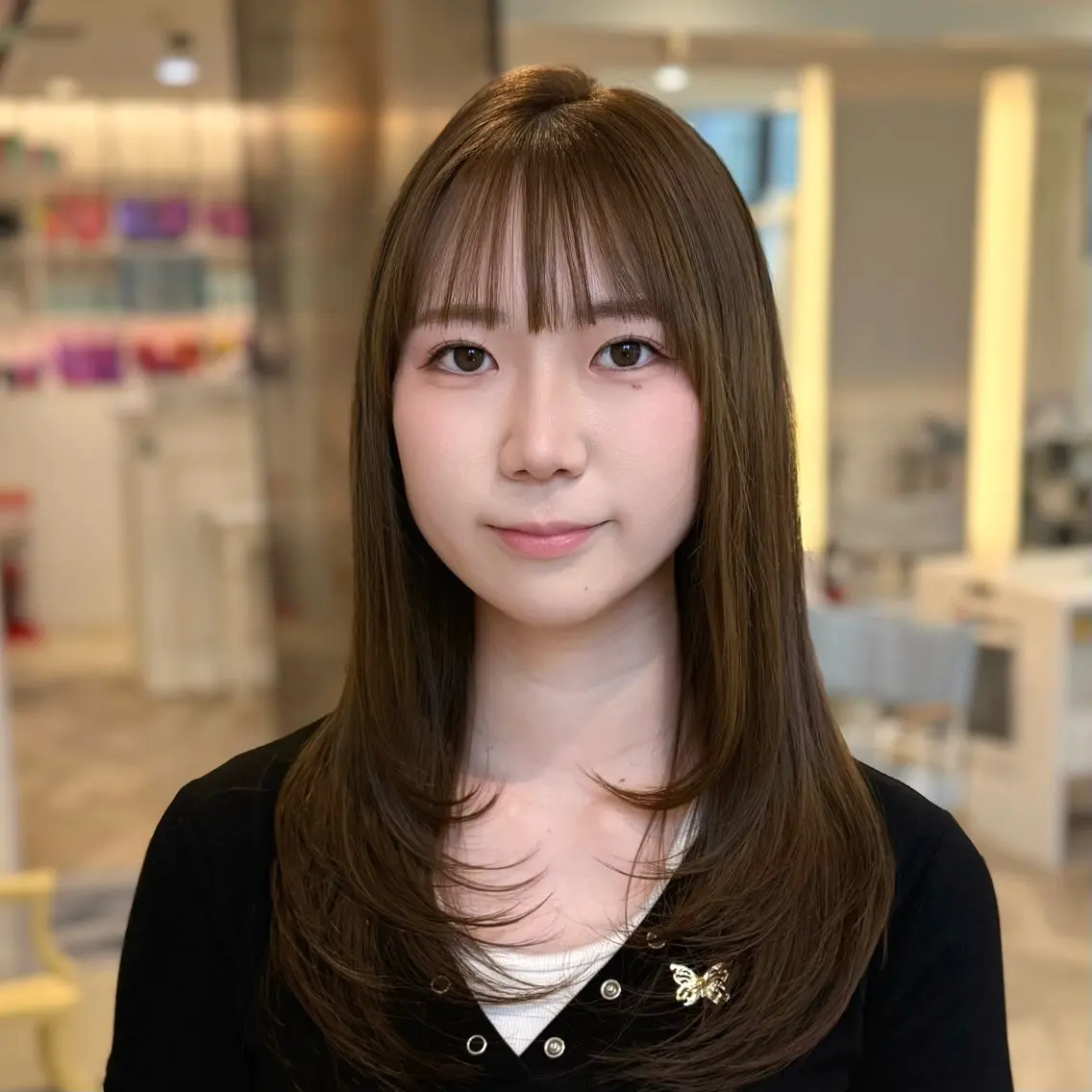 ロング カラー カット ヘアカラー トリートメント レイヤーカット/ 艶カラー🌙Rinoのヘアスタイル