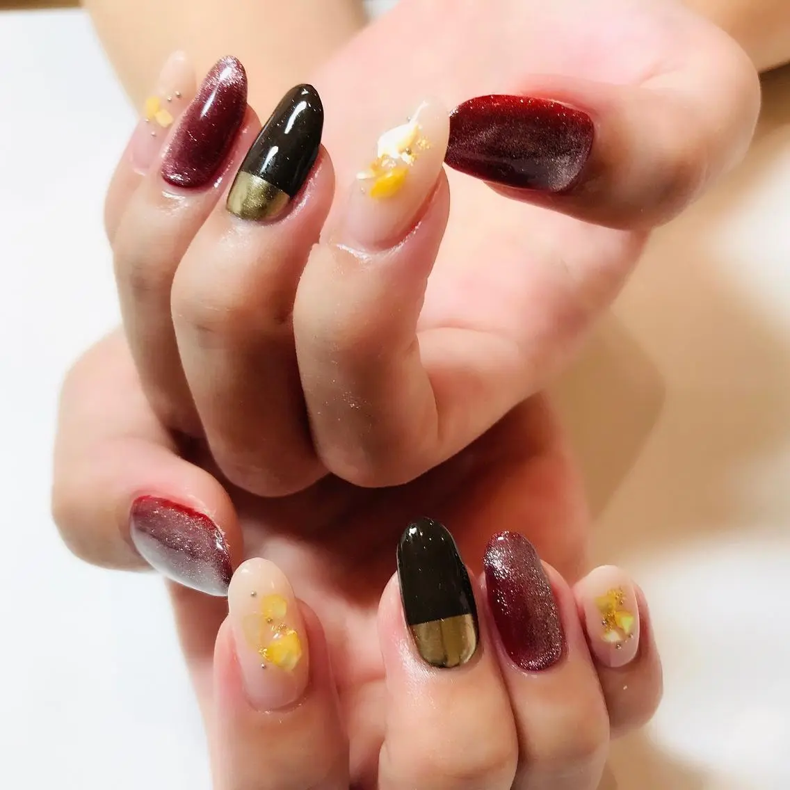 ネイル マグネットネイル Yukako. Nのネイルデザイン