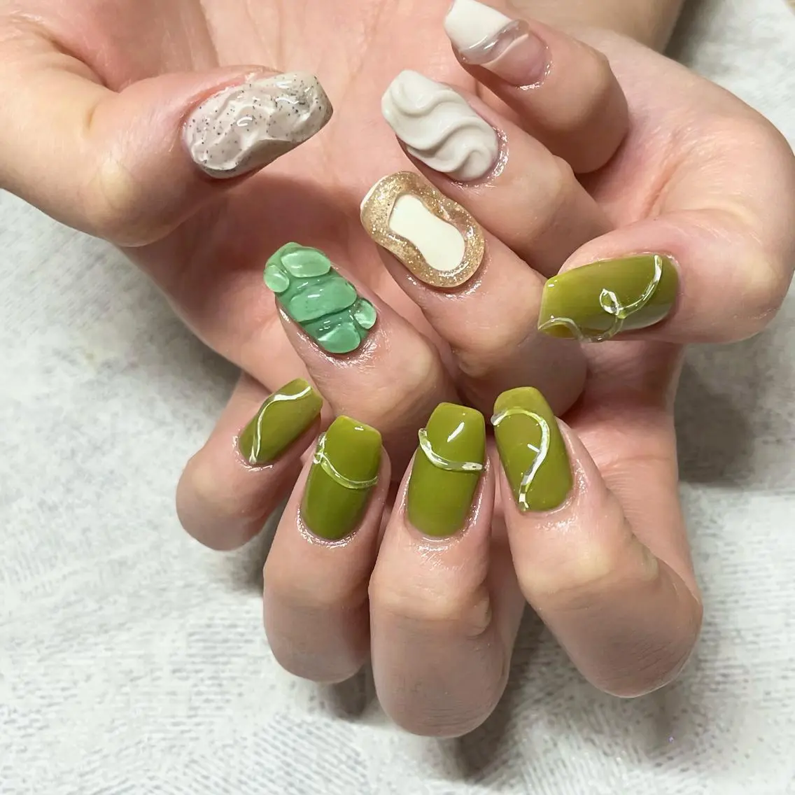 ネイル ハンドネイル ハンドケア nailsalon SuMILEのネイルデザイン