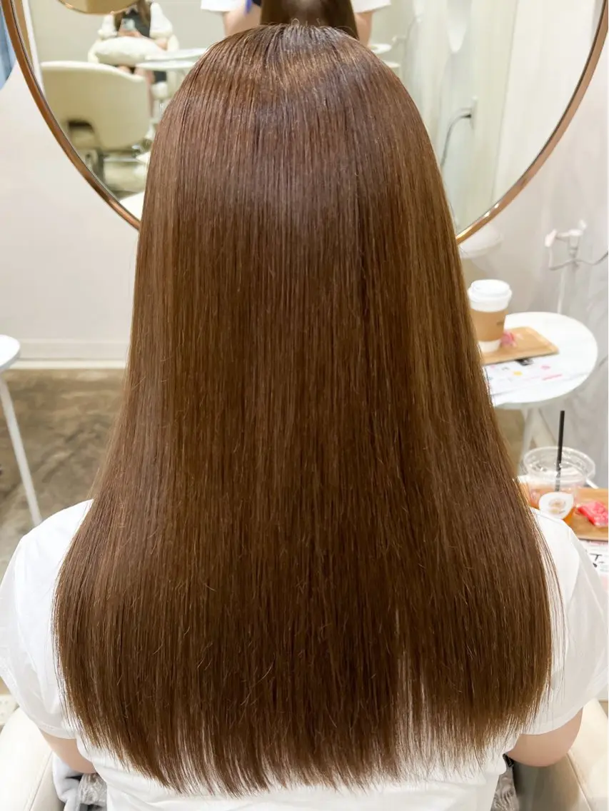 ロング カラー ブリーチ ケアブリーチ ダブルカラー ハイライトカラー イルミナカラー ヘアカラー トリートメント 美髪コンシェルジュ✨ kyousukeのヘアスタイル