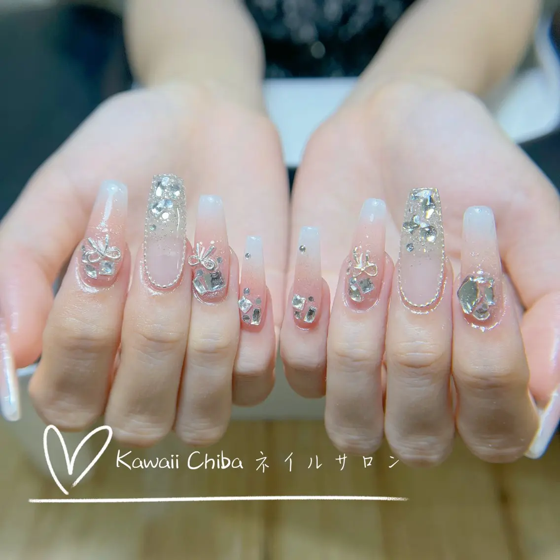 ネイル 長さ出し 夏ネイル ネイルチップ Kawaii Chiba nailのネイルデザイン