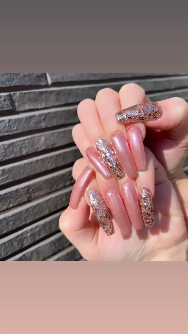 ロング ハンドネイル SAKATA MANAKAのネイルデザイン