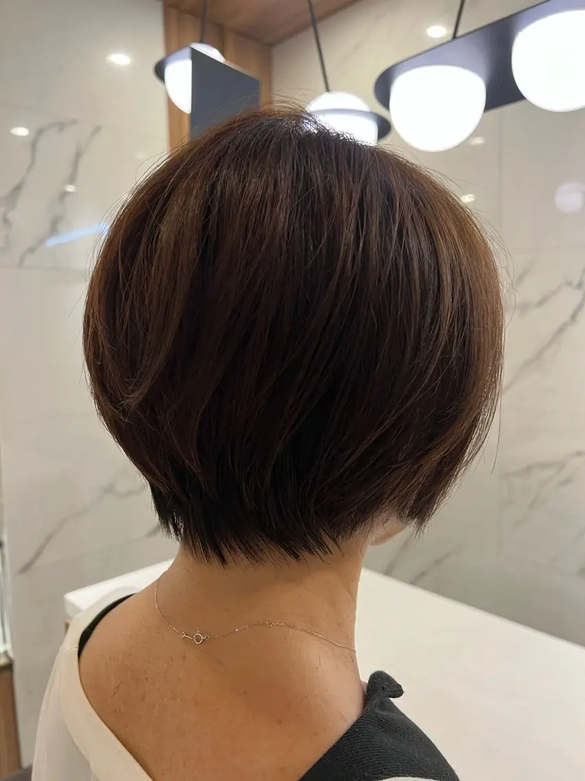 ショート 村中 逸紀のヘアスタイル