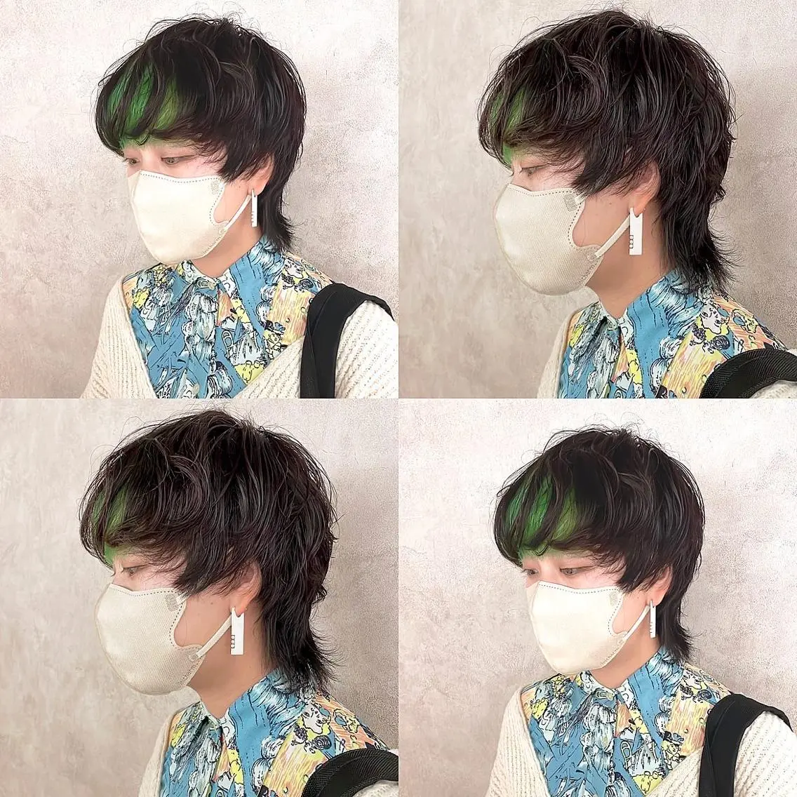 カラー インナーカラー ヘアカラー トリートメント 渋谷:インナーカラー ／🍒エリカ🍒のヘアスタイル