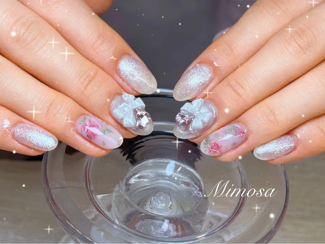 ネイル ハンドネイル 🫧Mimosa 吉祥寺のネイルデザイン