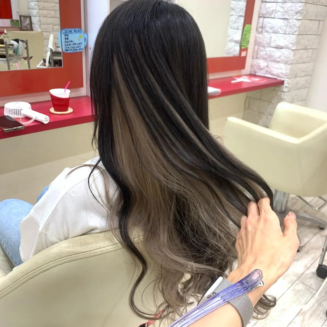ロング カラー 櫻井 なんなのヘアスタイル