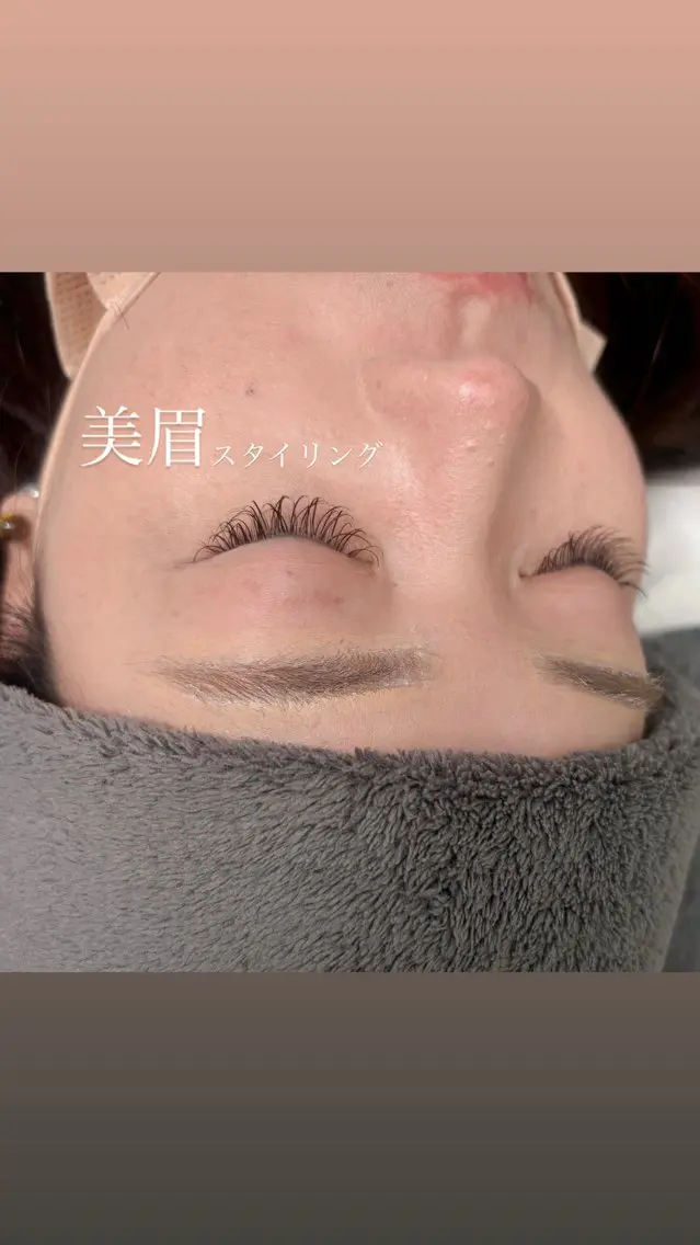 アイブロウ 眉毛ワックス脱毛 Noel【ノエル】 ユウナのマツエク・マツパデザイン