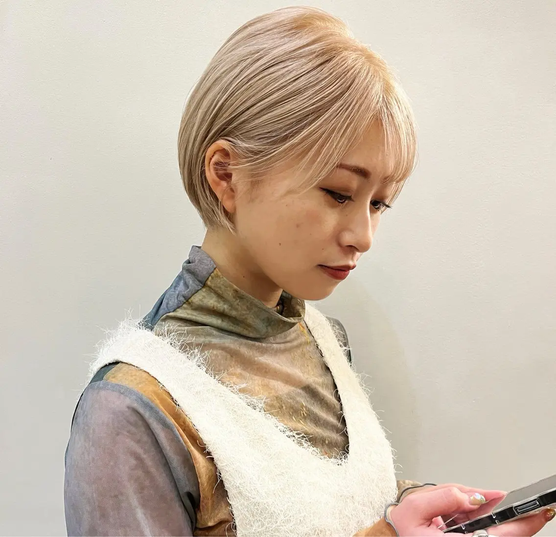 ショート カラー ショート/ボブ /パーマ🌿柏原良亮のヘアスタイル