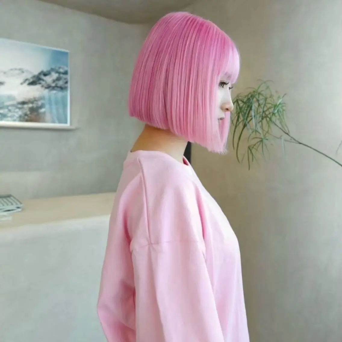 ショート カラー ピンクカラー ヘアカラー Bërg mimi ‎ ౨ৎ⋆のヘアスタイル