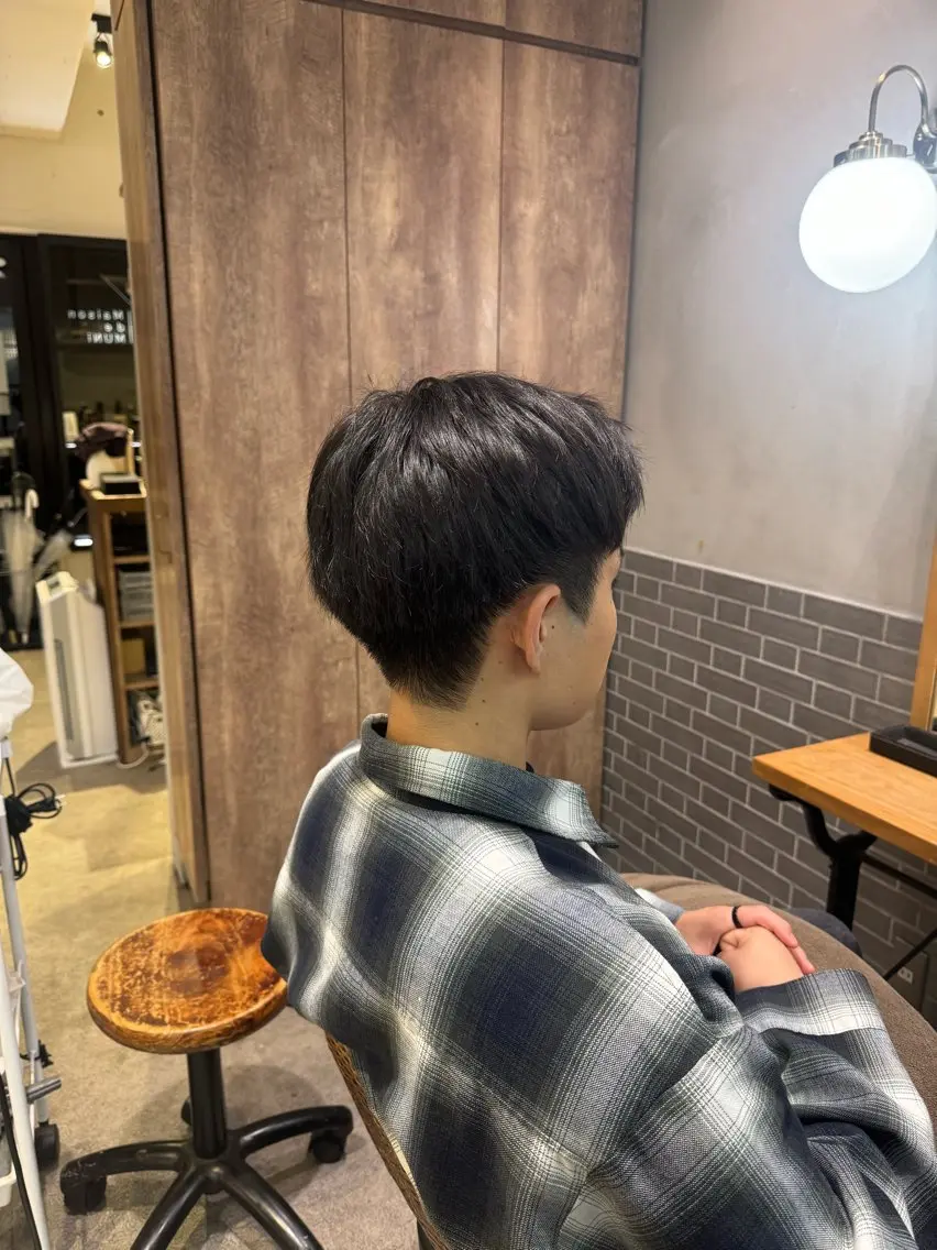メンズ 暖色カラー🤎Red Neo meiのヘアスタイル