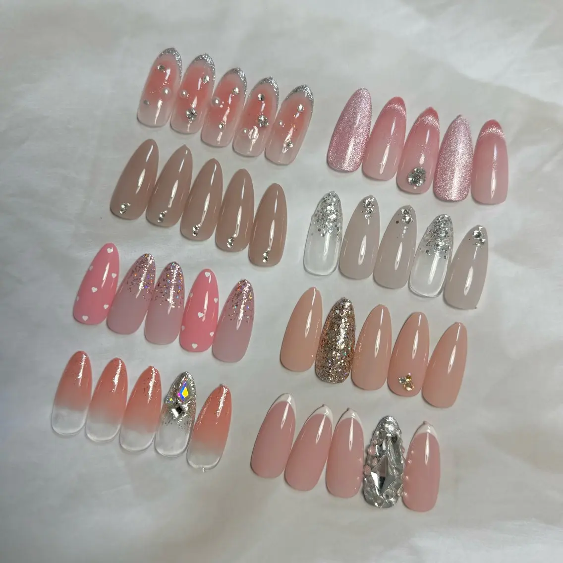 ネイル キラキラネイル シンプルネイル H nailのネイルデザイン