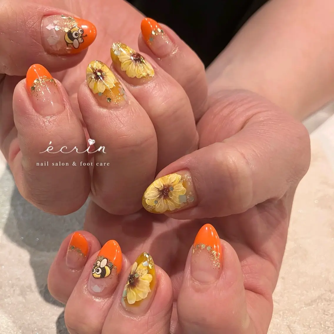 ネイル ecrinエクラン kana🌺のネイルデザイン