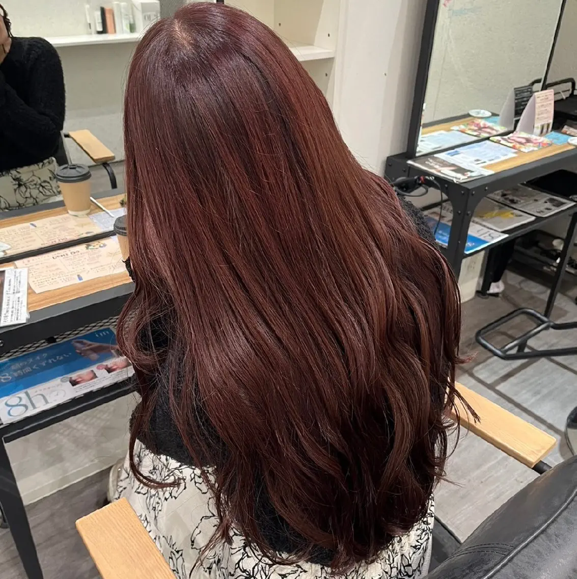 カラー ヘアカラー トリートメント 暖色🍎透明感カラー 🩵小林かりんのヘアスタイル