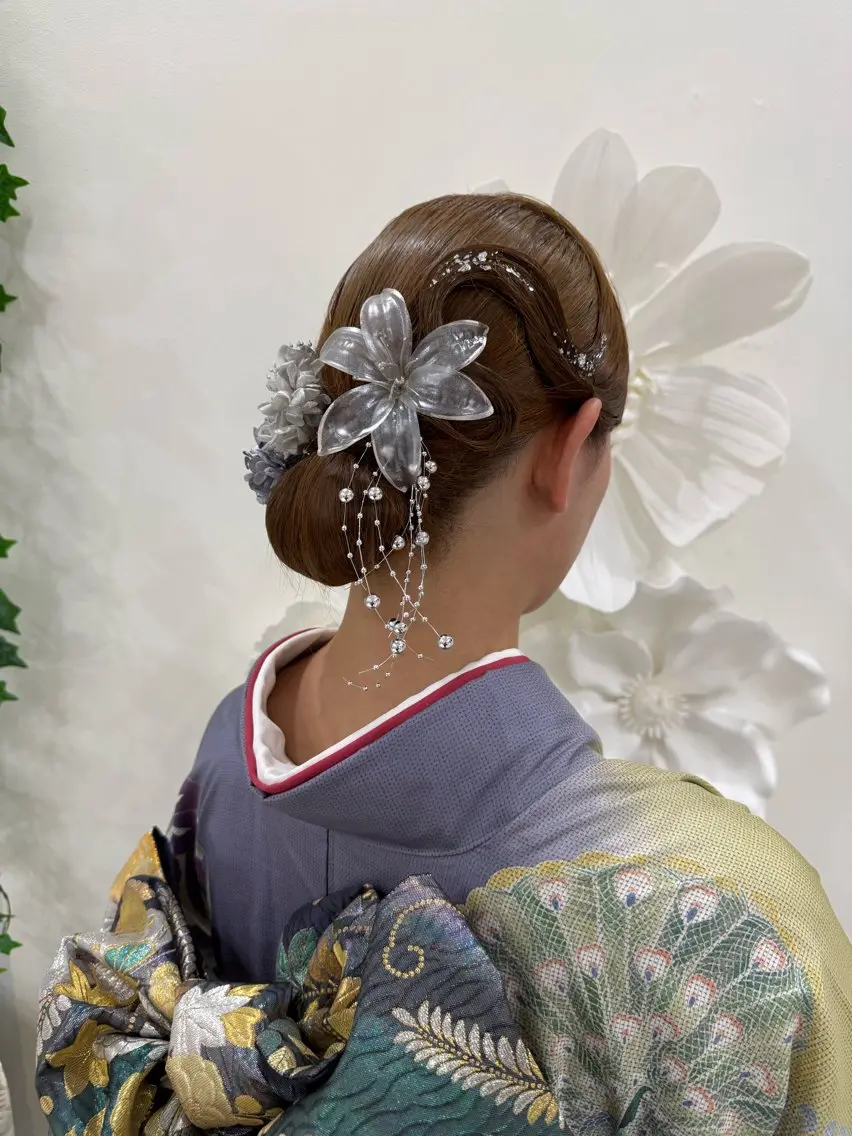 ヘアアレンジ ヘアセット KISEI ふうかのヘアスタイル