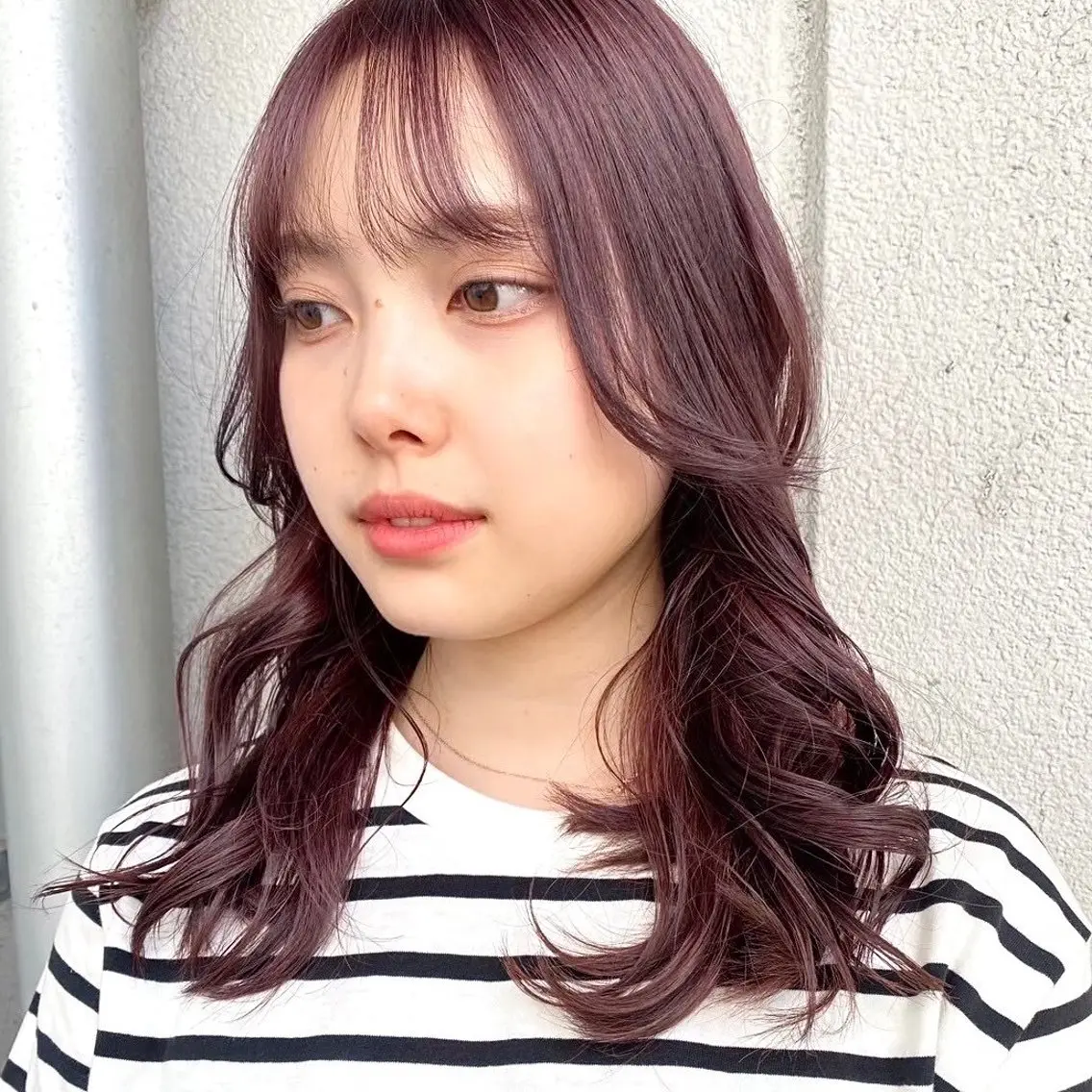 セミロング カラー 🍒中川葵久美🍒 レイヤー/メンズのヘアスタイル