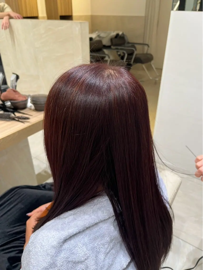 リタッチ・グレイカラー(白髪染め)✨2step トリートメント✨の写真