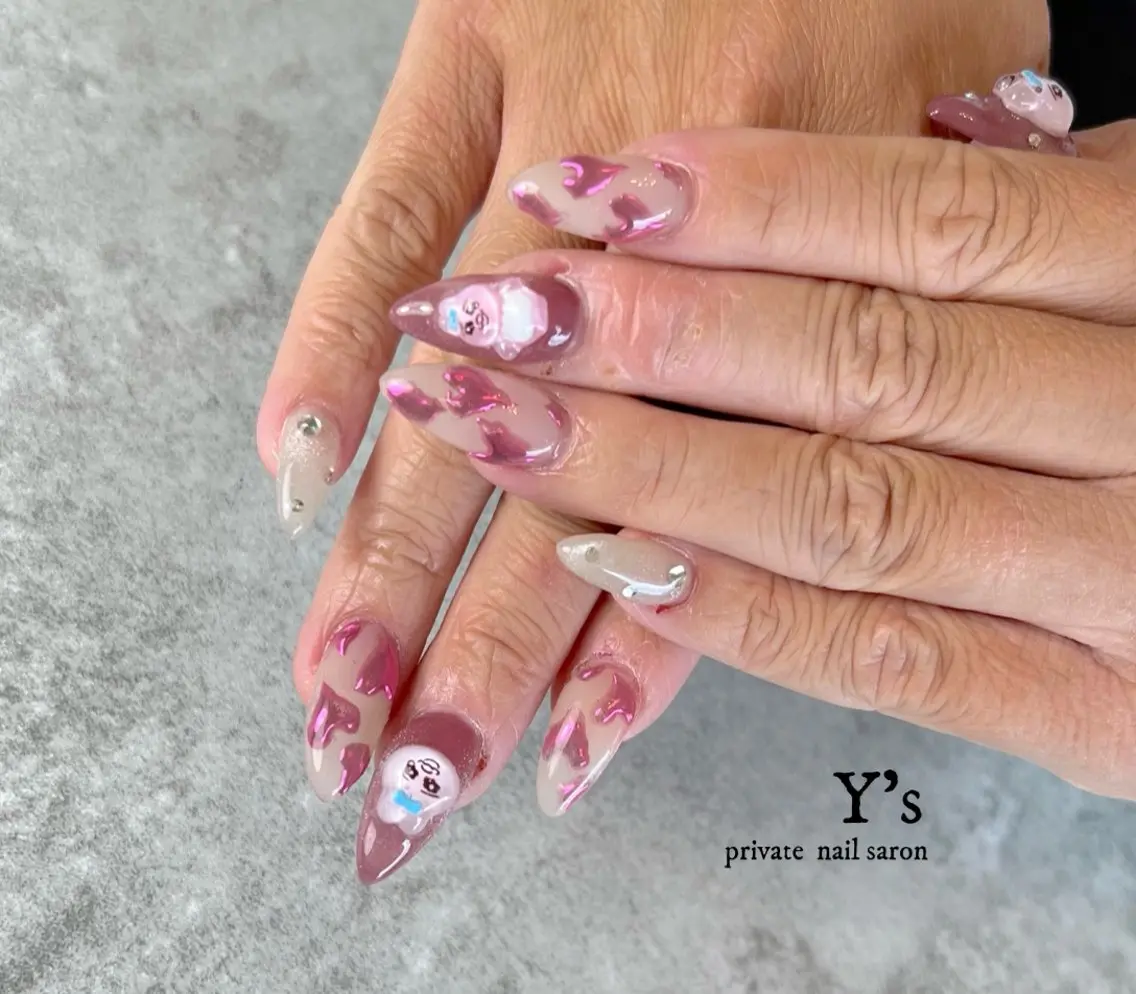ネイル ハンドネイル Y's nail ˚✧₊YUIのネイルデザイン