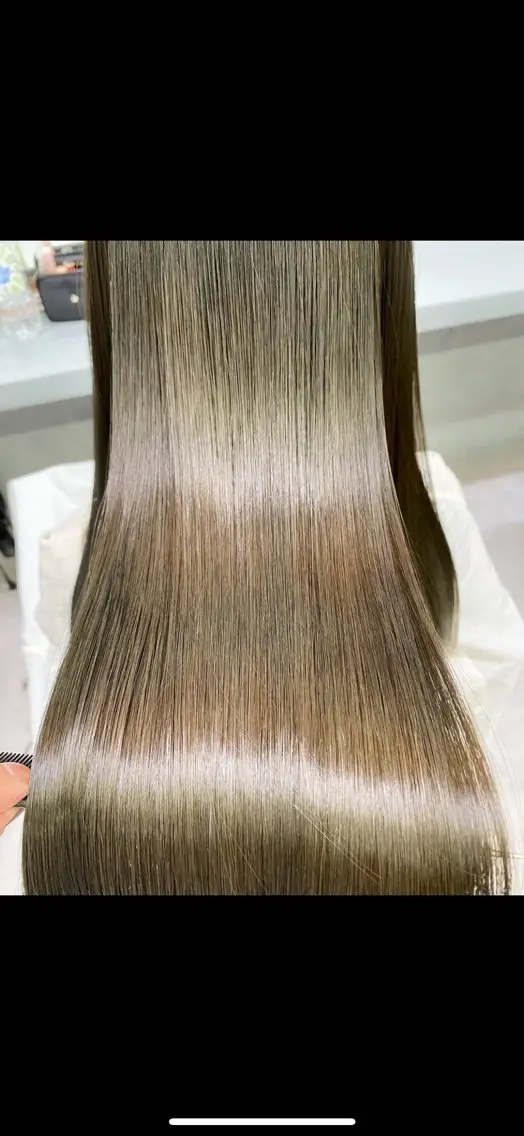 ロング カラー トリートメント 鈴木 優斗のヘアスタイル